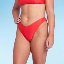 Women's Low-Rise Super Cheeky Extra High Leg Bikini Bottom - Wild Fable™ Red 9 Women's Low-Rise Super Cheeky Extra High Leg Bikini Bottom - Wild Fable™ Red -Wild Fable Store GUEST 72ba8aa6 94b2 48b6 be2f 44104bec0e6f