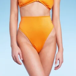 Women's Ribbed High Waist High Leg Extra Cheeky Bikini Bottom - Wild Fable™ Orange 10 Women's Ribbed High Waist High Leg Extra Cheeky Bikini Bottom - Wild Fable™ Orange -Wild Fable Store GUEST 73492f03 6546 473d ab49 bc71d81da550