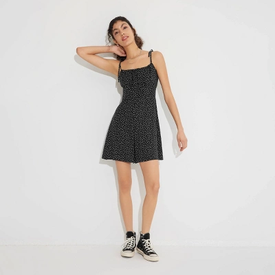 Women's Tie Shoulder Romper - Wild Fable™ 3 Women's Tie Shoulder Romper - Wild Fable™