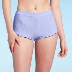 Women's Ruffle Detail Ribbed Cheeky Boyshorts Bikini Bottom - Wild Fable™ Purple 11 Women's Ruffle Detail Ribbed Cheeky Boyshorts Bikini Bottom - Wild Fable™ Purple -Wild Fable Store GUEST 789f6c2c d36e 4361 9308 b1c8960bd97b