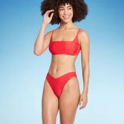 Women's Low-Rise Super Cheeky Extra High Leg Bikini Bottom - Wild Fable™ Red 8 Women's Low-Rise Super Cheeky Extra High Leg Bikini Bottom - Wild Fable™ Red -Wild Fable Store GUEST 7a67b060 927c 43d8 bd73 7910886e1b5b