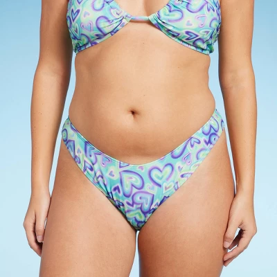 Women's Low-Rise Cheeky Ultra High Leg Bikini Bottom - Wild Fable™ 5 Women's Low-Rise Cheeky Ultra High Leg Bikini Bottom - Wild Fable™ - Image 3