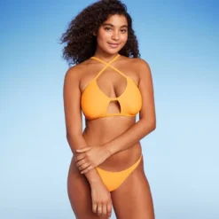 Women's Cut Out Cross Front Bralette Bikini Top - Wild Fable™ -Wild Fable Store GUEST 7d4f153e 035b 45ca 91dc 797db0acfa1f