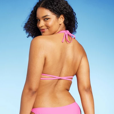 Women's Beaded Wrap Triangle Bikini Top - Wild Fable™ 6 Women's Beaded Wrap Triangle Bikini Top - Wild Fable™ - Image 4