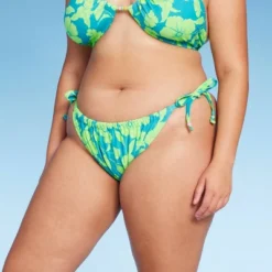 Women's Adjustable Coverage Bikini Bottom - Wild Fable™ Blue/Green Tropical Print 21 Women's Adjustable Coverage Bikini Bottom - Wild Fable™ Blue/Green Tropical Print -Wild Fable Store GUEST 808a435c 0d3d 45cd 9338 bcdb9fb42a32
