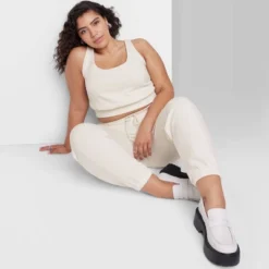 Women's Slim Fit Sweatshirt Bra Tank Top - Wild Fable™ -Wild Fable Store GUEST 82c9c6ce f749 4395 8119 430f70f213c9