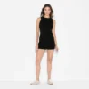 Women's Button-Front Ribbed Mini Skater Dress - Wild Fable™ -Wild Fable Store GUEST 835f9562 ef94 4ed9 9ee0 fda9a5fd8edf