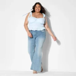 Women's Smocked Sweetheart Neck Tank Top - Wild Fable™ Light Blue 7 Women's Smocked Sweetheart Neck Tank Top - Wild Fable™ Light Blue -Wild Fable Store GUEST 8509109c dce7 447f a992 46b2caf557de