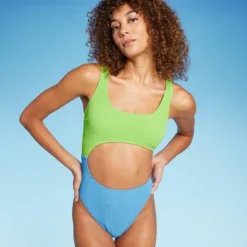 Women's Cut Out One Piece Swimsuit - Wild Fable™ -Wild Fable Store GUEST 85739a60 e5d1 4086 89d8 c967add05d69