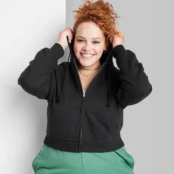 Women's Cropped Zip-Up Hoodie - Wild Fable™ 9 Women's Cropped Zip-Up Hoodie - Wild Fable™ -Wild Fable Store GUEST 89666829 61be 44a4 a21b 16b8d85d08ad