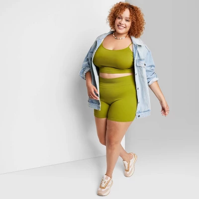 Women's High-Rise Seamless Bike Shorts - Wild Fable™ 9 Women's High-Rise Seamless Bike Shorts - Wild Fable™ - Image 7