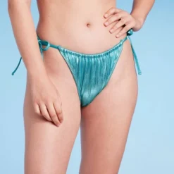 Women's Foil Strappy Extra High Leg Super Cheeky Bikini Bottom - Wild Fable™ Teal Blue 14 Women's Foil Strappy Extra High Leg Super Cheeky Bikini Bottom - Wild Fable™ Teal Blue -Wild Fable Store GUEST 91d8a6a3 ea6a 4aff ad91 1fcf5e439dcf