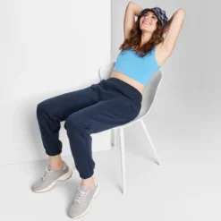 Women's High-Rise Fleece Sweatpants - Wild Fable™ -Wild Fable Store GUEST 93346fb0 41d8 4998 b06a e1e0675e60f1