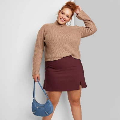 Women's High-Rise Bodycon Mini Skort - Wild Fable™ 5 Women's High-Rise Bodycon Mini Skort - Wild Fable™ - Image 3