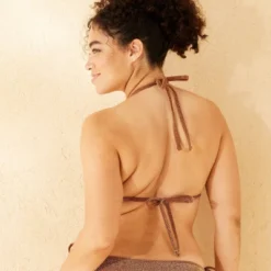 Women's Sparkle Medium Coverage Triangle Bikini Top - Wild Fable™ -Wild Fable Store GUEST 9c69cbfa f3f5 4684 9e75 389e15fa6c7a