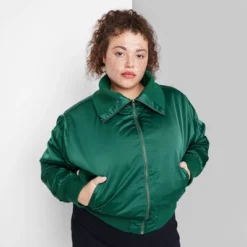Women's Satin Bomber Jacket - Wild Fable™ 11 Women's Satin Bomber Jacket - Wild Fable™ -Wild Fable Store GUEST 9e44b0ce 00b4 48bf 9ce3 4186960fc830