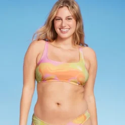 Women's Bralette Bikini Top - Wild Fable™ Pink/Orange/Yellow Tie-Dye 12 Women's Bralette Bikini Top - Wild Fable™ Pink/Orange/Yellow Tie-Dye -Wild Fable Store GUEST 9fe581fa 798f 4f86 8484 e6e06ab0e62e