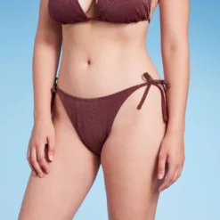 Women's Side-Tie High Leg Extra Cheeky Bikini Bottom - Wild Fable™ Brown 11 Women's Side-Tie High Leg Extra Cheeky Bikini Bottom - Wild Fable™ Brown -Wild Fable Store GUEST a338ecaf 94ed 450b 9e93 5e5fa445dafd