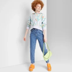 Women's Super-High Rise Curvy Tapered Jeans - Wild Fable™ Medium Wash 8 Women's Super-High Rise Curvy Tapered Jeans - Wild Fable™ Medium Wash -Wild Fable Store GUEST a438a7e3 1141 433f a376 1b45f338e0ea