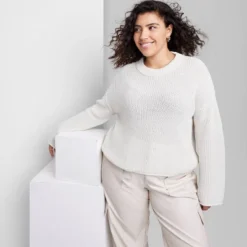 Women's Crewneck Boxy Pullover Sweater - Wild Fable™ -Wild Fable Store GUEST a7e0712d 7638 46e6 8478 fd8bc508e1ad