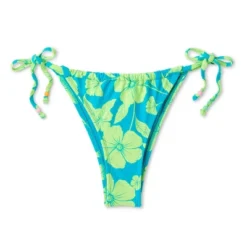 Women's Adjustable Coverage Bikini Bottom - Wild Fable™ Blue/Green Tropical Print 18 Women's Adjustable Coverage Bikini Bottom - Wild Fable™ Blue/Green Tropical Print -Wild Fable Store GUEST ac2f67ed 85fe 4e62 809c 2c43ccca279d