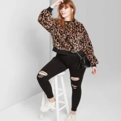 Women's Super-High Rise Distressed Skinny Jeans - Wild Fable™ Black -Wild Fable Store GUEST ac5fdf13 499a 49b9 b09f bb212afac2bd