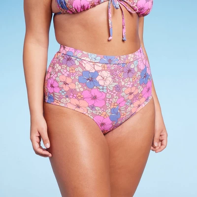 Women's Cheeky Boyshorts Bikini Bottom - Wild Fable™ Floral Print 9 Women's Cheeky Boyshorts Bikini Bottom - Wild Fable™ Floral Print - Image 7