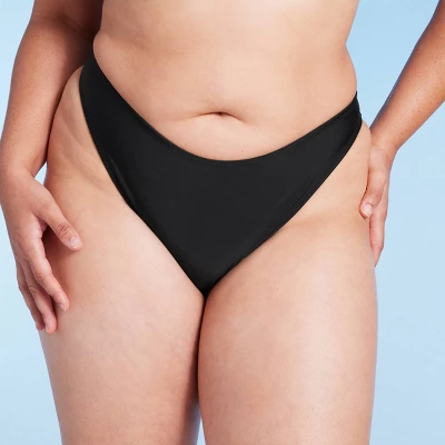 Women's Low-Rise High Leg Ultra Cheeky Bikini Bottom - Wild Fable™ 6 Women's Low-Rise High Leg Ultra Cheeky Bikini Bottom - Wild Fable™ - Image 4