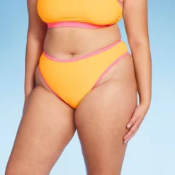Women's Colorblock Ultra High Leg Extra Cheeky Bikini Bottom - Wild Fable™ Orange/Pink 17 Women's Colorblock Ultra High Leg Extra Cheeky Bikini Bottom - Wild Fable™ Orange/Pink -Wild Fable Store GUEST b160bda9 90c9 49e3 a957 68ca96e2ba74