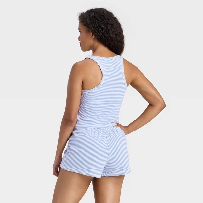 Women's Jersey Tank Top And Shorts Pajama Set - Wild Fable™ 3 Women's Jersey Tank Top And Shorts Pajama Set - Wild Fable™