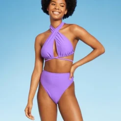 Women's High Waist High Leg Cheeky Bikini Bottom - Wild Fable™ -Wild Fable Store GUEST b4b7b241 7cb6 4f37 b2d4 b1a9532ce291