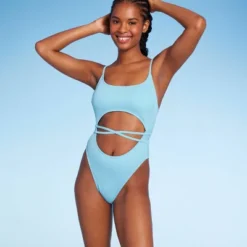 Women's Wrap Cut Out Extra Cheeky One Piece Swimsuit - Wild Fable™ 15 Women's Wrap Cut Out Extra Cheeky One Piece Swimsuit - Wild Fable™ -Wild Fable Store GUEST b99f6827 a2e1 4bb4 8473 893c28415859