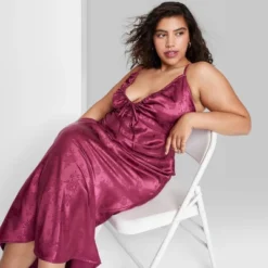 Women's Satin Slip Maxi Dress - Wild Fable™ -Wild Fable Store GUEST bacf4dd9 30c7 49e7 b58d a223e26c8e51