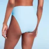 Women's High Leg Cheeky High Waist Bikini Bottom - Wild Fable™ Light Blue -Wild Fable Store GUEST bc82f883 d1b5 4d2b ba7f 2eeeb6686909