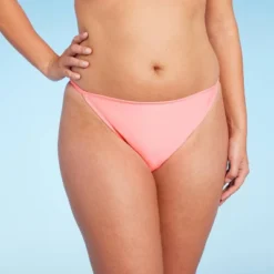 Women's Side Tab Cheeky Bikini Bottom - Wild Fable™ Pink -Wild Fable Store GUEST be953595 fa77 415b 9c1f f81a7d086544