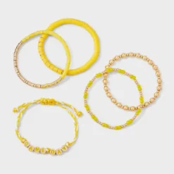 Game Day Bracelet Set 5pc - Wild Fable™ -Wild Fable Store GUEST bf31d6f8 d9e0 4c26 bd2c b4e18cc47c40