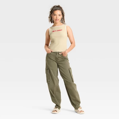 Women's Boat Neck Graphic Tank Top - Wild Fable™ 5 Women's Boat Neck Graphic Tank Top - Wild Fable™ - Image 3