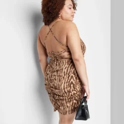 Women's Lace-Up Back Satin Mini Bodycon Dress - Wild Fable™ 11 Women's Lace-Up Back Satin Mini Bodycon Dress - Wild Fable™ -Wild Fable Store GUEST c08c3923 49ef 4ef9 81c4 7540aec24663