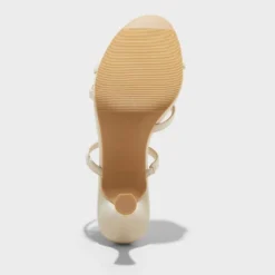 Women's Brodie Charm Strappy Heels With Memory Foam Insole - Wild Fable™ Ivory 8 Women's Brodie Charm Strappy Heels With Memory Foam Insole - Wild Fable™ Ivory -Wild Fable Store GUEST c5e23be0 3b8f 4593 80c8 88f52ad51e66