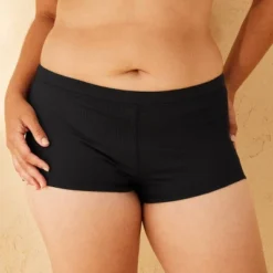 Women's Ribbed Textured Low-Rise Cheeky Swim Boyshorts - Wild Fable™ -Wild Fable Store GUEST c7086f82 927a 428d b6c6 b2542d8a87bc