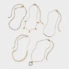 Bling Heart Choker Necklace Set 5pc - Wild Fable™ Gold -Wild Fable Store GUEST cb699976 2a84 43ad 9aec 7b73d17f5541
