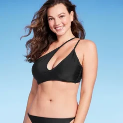 Women's Cut Out One Shoulder Bikini Top - Wild Fable™ -Wild Fable Store GUEST cb837f10 9fec 439f 9f85 7e2ab5744e20