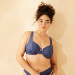 Women's Underwire Bikini Top - Wild Fable™ Blue Denim -Wild Fable Store GUEST cb8fc8b1 fc1b 435e a6a3 1841f72ba337