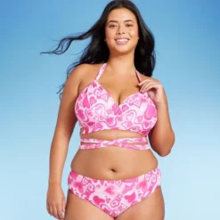 Women's Wrap Bralette Bikini Top - Wild Fable™ Pink Heart Print 19 Women's Wrap Bralette Bikini Top - Wild Fable™ Pink Heart Print -Wild Fable Store GUEST cbf1d757 25f2 443b 9de8 12f87a7677e9