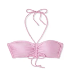 Women's Cinch-Front Halter Bandeau Bikini Top - Wild Fable™ Shiny Pink 14 Women's Cinch-Front Halter Bandeau Bikini Top - Wild Fable™ Shiny Pink -Wild Fable Store GUEST ce37c3ae 1db6 4f8f 9922 352047f61c5e
