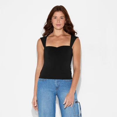 Women's Synthetic Open Back Tank Top - Wild Fable™ 3 Women's Synthetic Open Back Tank Top - Wild Fable™