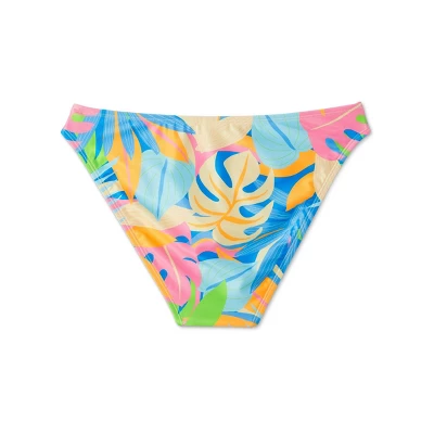 Women's Cheeky Bikini Bottom - Wild Fable™ Multi Tropical Print 8 Women's Cheeky Bikini Bottom - Wild Fable™ Multi Tropical Print - Image 6
