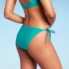 Women's Side-Tie Cheeky Bikini Bottom - Wild Fable™ Green -Wild Fable Store GUEST d4b76acf 06e4 4a17 b5f7 347a32cd8390