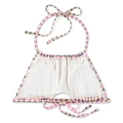 Women's Cut Out High Neck Bikini Top - Wild Fable™ Multi Check Print -Wild Fable Store GUEST d4cac5d2 0e34 459b ab29 21ccb8dbd1c6