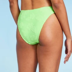Women's Terry Textured High Leg Cheeky Bikini Bottom - Wild Fable™ Green 13 Women's Terry Textured High Leg Cheeky Bikini Bottom - Wild Fable™ Green -Wild Fable Store GUEST d8612a8f b130 4745 935d 385f2a8b5254